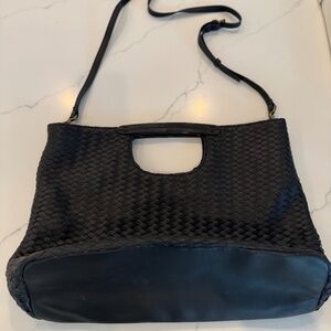 ANTHROPOLOGIE Cara Woven Crossbody Bag